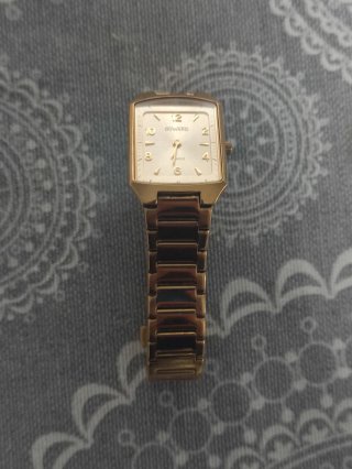 Reloj Duward Chapado en Oro Mujer