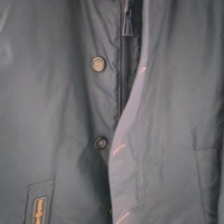 Giaccone Henry Lloyd blu nylon