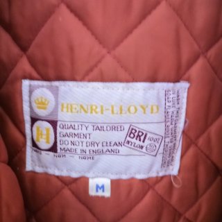 Giaccone Henry Lloyd blu nylon