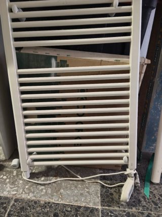 Radiador Toallero Combi Blanco Agua-Electrico