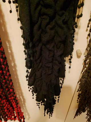 Lote 4 bufandas maxi y fulares Boho