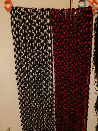 Lote 4 bufandas maxi y fulares Boho
