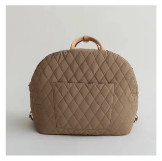 Bolso y cama para mascotas beige