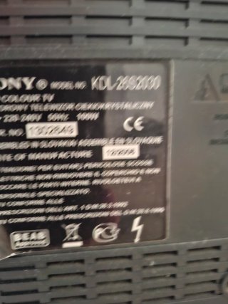 Televisor Sony Bravia Negro