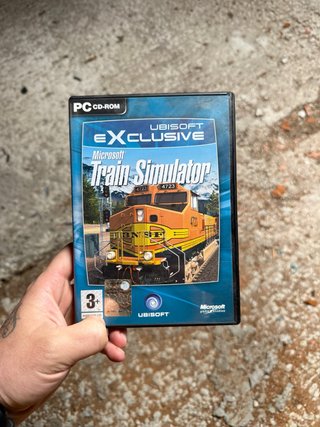 Microsoft Train Simulator PC CD-ROM