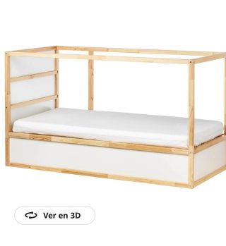 Cama Kura IKEA reversible