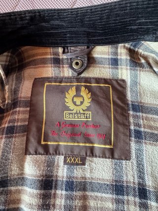 Chaqueta Cuero Belstaff Marrón Talla XXXL