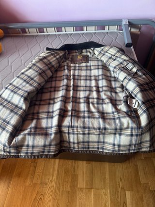 Chaqueta Cuero Belstaff Marrón Talla XXXL
