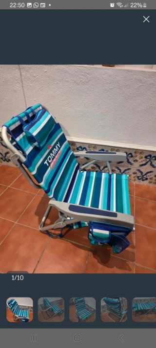 Pack 2 Sillas de Playa Tommy Bahama