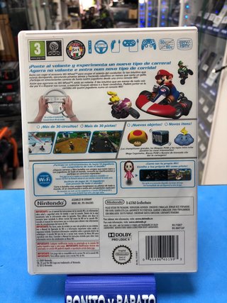 Mario Kart Wii + Volante