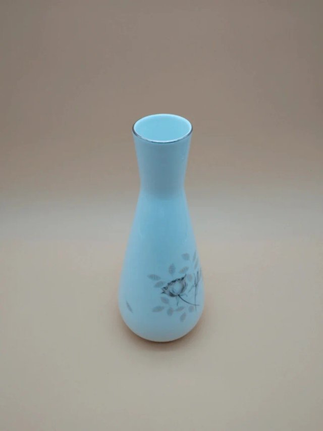 Jarrón Rosenthal Bettina Peach & Gray Rosa S.XX