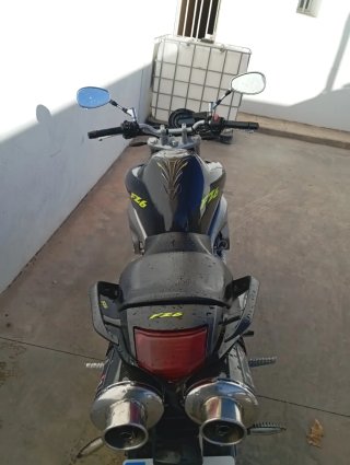 Yamaha FZ6-N Negra - Cambio por Trail