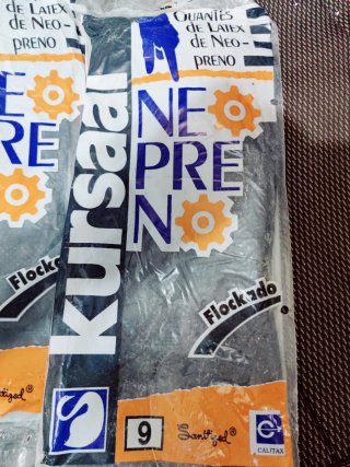 Guantes trabajo de neopreno Kursaal T10 (12x8)