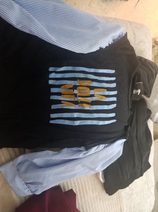 Chaleco con manga de camisa