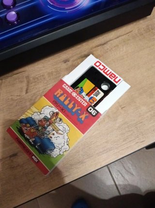 MSX  Rally-X Cartucho ORIGINAL ..CAJA REPRO