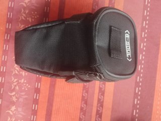 Bolsa sillín bicicleta negra