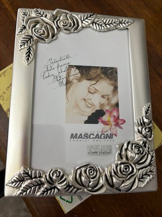 Album porta foto Mascagni rose per matrimonio
