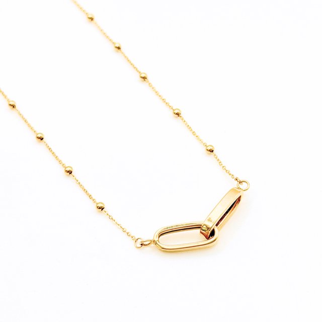 Pulsera Oro 18K, Bolas Infinito, 1.34gr, 17 a 19cm