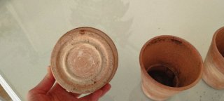Maceta de barro terracota