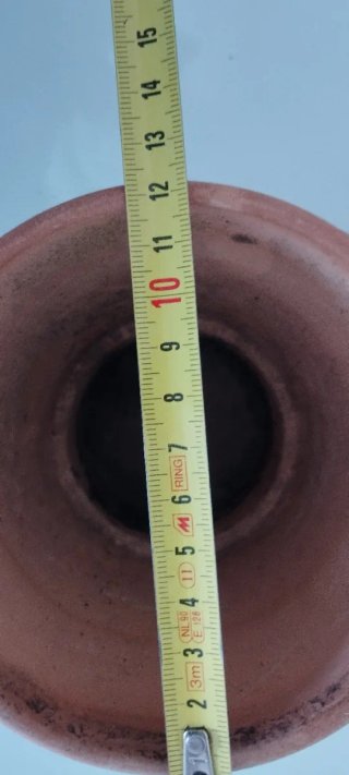Maceta de barro terracota