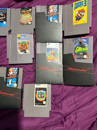 Lote Videojuegos NES Clásicos