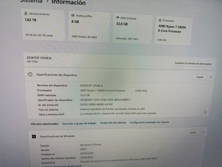 Ordenador sobremesa gaming