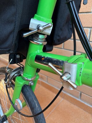 Bicicleta Brompton 6 velocidades
