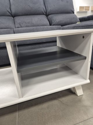 MESA CENTRO SALON NORDICA 3 COMPARTIMENTOS DISEÑO