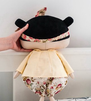 Muñeca Tilda Artesanal Flores