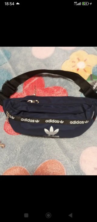 Riñonera Adidas Azul