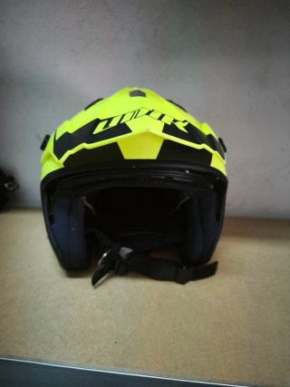 Casco Moto Unik CT-07 R-GRAFF Amarillo