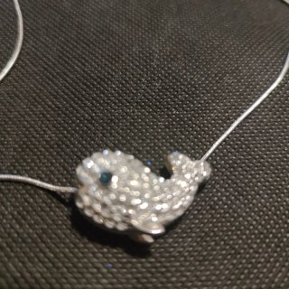 Girocollo pesciolino con strass