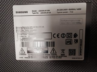 Smart TV Samsung UE43MU6105K