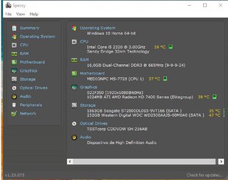 Ordenador Medion i5 wifi BT LEER