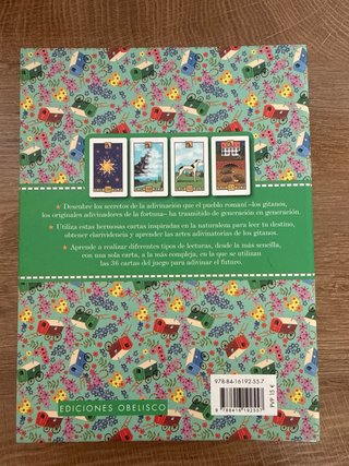 Libro y Baraja Magia Gitana Cartas Romaníes