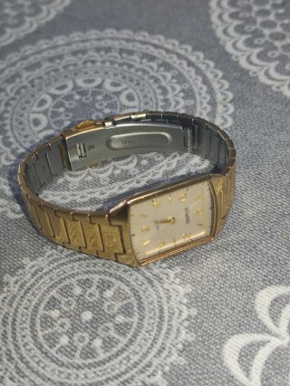 Reloj Acero Chapado en Oro Duward