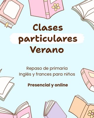 Clases particulares para Verano