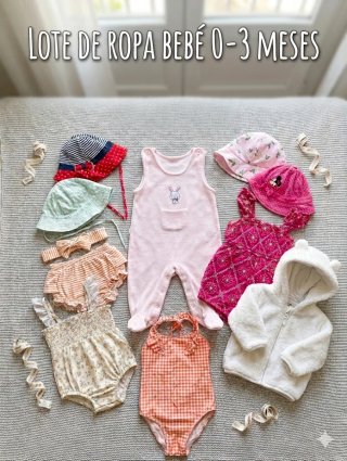Lote Ropa Bebé 0-3 Meses