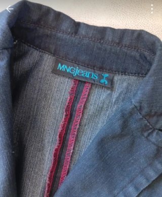 Conjunto Vaquero Mango Chaqueta y Falda