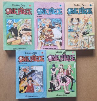 Tomos de ONE PIECE del 1-11