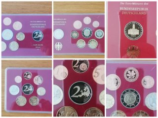 Alemania 2009 5 series euro proof  A-D-F-G-J
