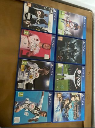 Lote Juegos PS4: FIFA, UFC, Diablo