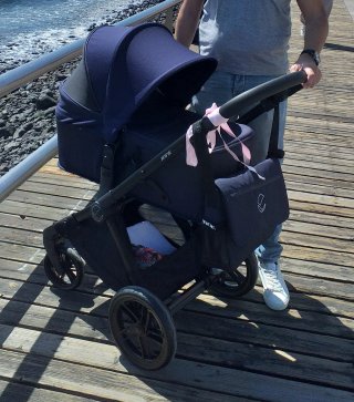 Cochecito Janne Muum + Capazo + Silla Coche