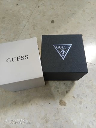 Reloj Guess Azul y Plateado