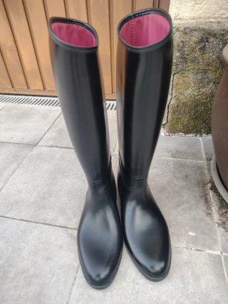 Botas de montar a caballo negras num 47