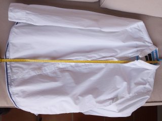 Camisa Massimo Dutti Blanca Hombre, Algodón