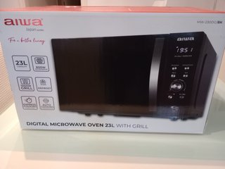 Microondas Digital Aiwa 23L con Grill