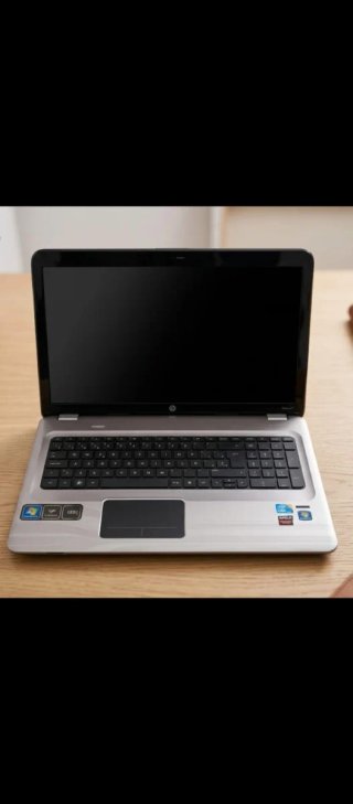 Portátil HP Plata y Negro