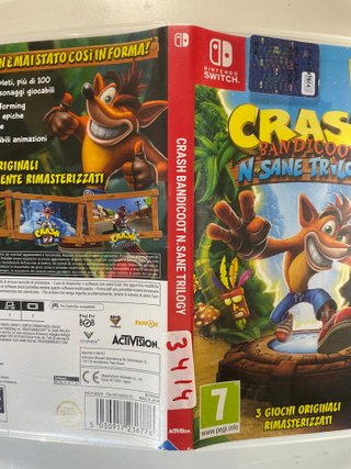 Crash Bandicoot N. Sane Trilogy - SWITCH