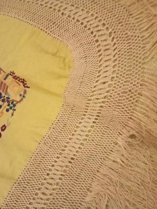 Mantón de Manila antiguo 150 años